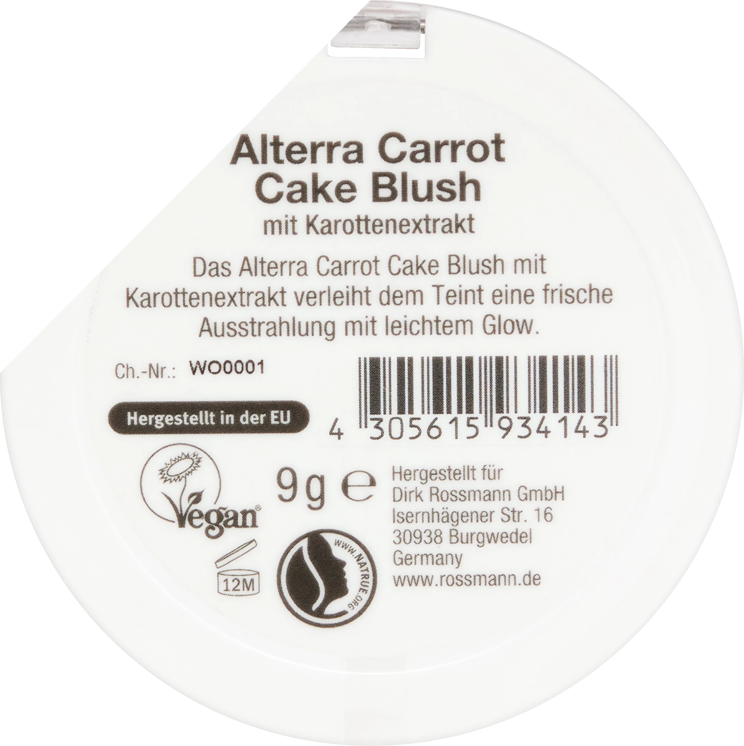 Alterra NATURKOSMETIK Carrot Cake Blush 2 Alterra NATURKOSMETIK Carrot Cake Blush – Bild 2