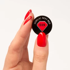 Semilac 039 UV Hybrid Sexy Red 5 Semilac 039 UV Hybrid Sexy Red -Augenbrauen Verkäufe MAM 10325087 SHOP IMAGE 1.4
