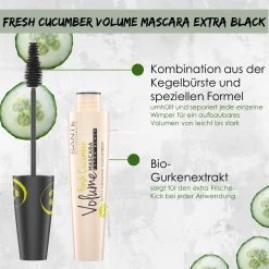 Sante Fresh Cucumber Volume Mascara Extra Black 13 Sante Fresh Cucumber Volume Mascara Extra Black -Augenbrauen Verkäufe MAM 10421130 SHOP IMAGE 1.6