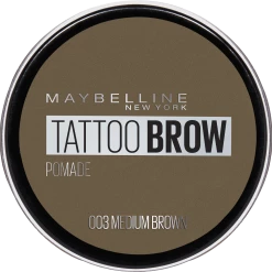 Maybelline New York Tattoo Brow Pomade Pot Augenbrauenpomade Nr. 03 Medium