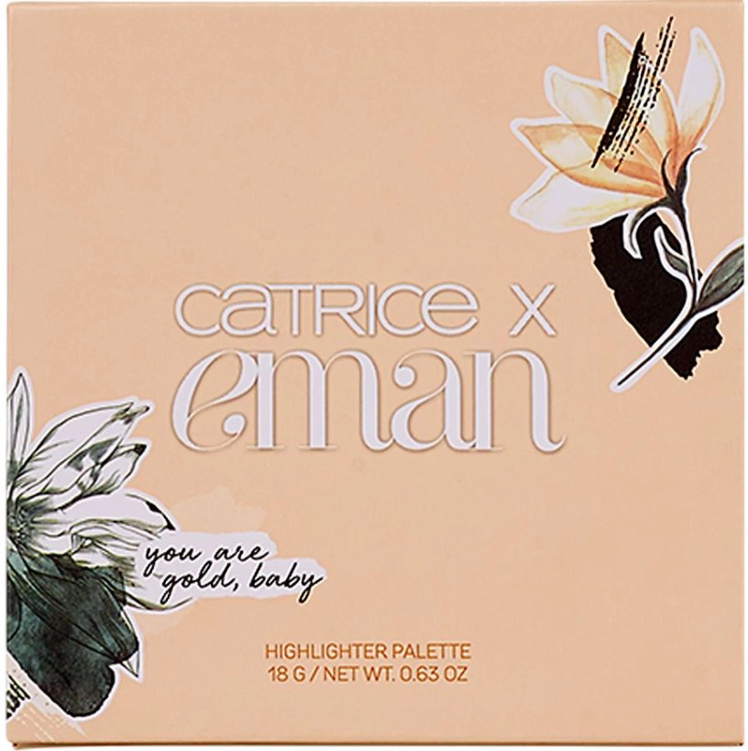 Catrice X Eman Highlighter Palette 1 Catrice X Eman Highlighter Palette