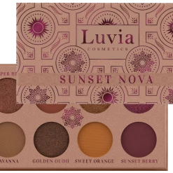 Luvia Cosmetics Lidschattenpalette Sunset Nova