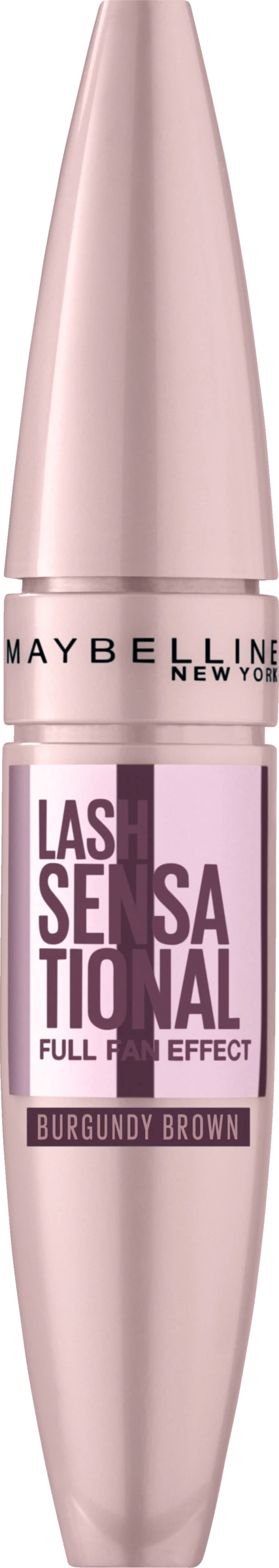 Maybelline New York Lash Sensational Voller-Wimpern-Fächer Mascara In Burgundy Brown 1 Maybelline New York Lash Sensational Voller-Wimpern-Fächer Mascara In Burgundy Brown