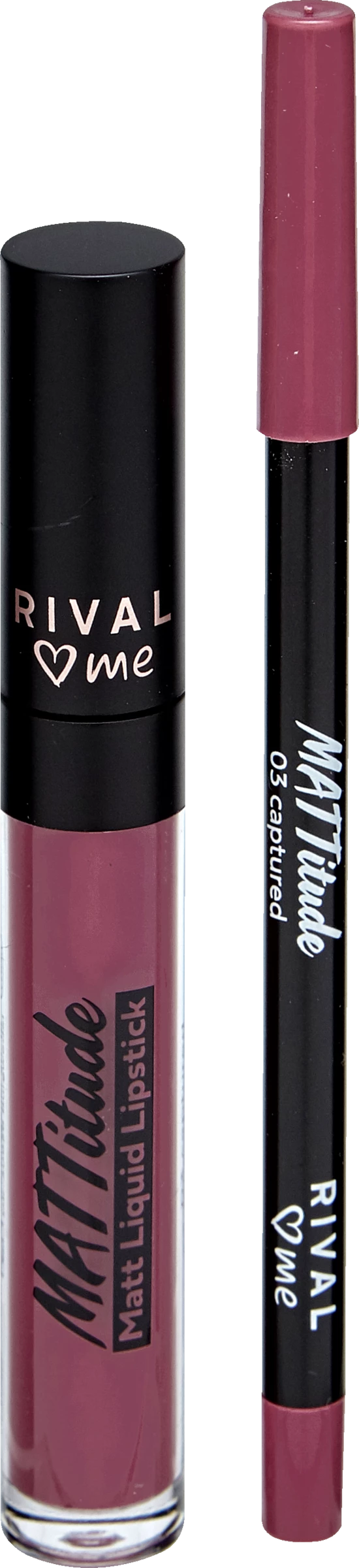RIVAL Loves Me Mattitude Lip Kit 03 Captured 2 RIVAL Loves Me Mattitude Lip Kit 03 Captured – Bild 2