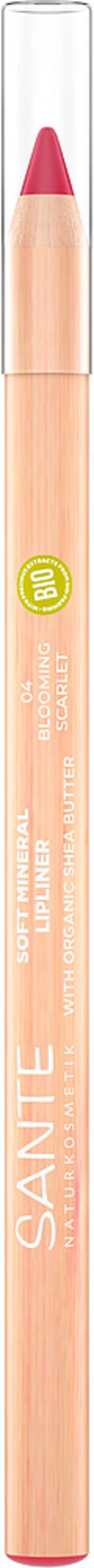 Sante Soft Mineral Lipliner 04 Blooming Scarlet 1 Sante Soft Mineral Lipliner 04 Blooming Scarlet