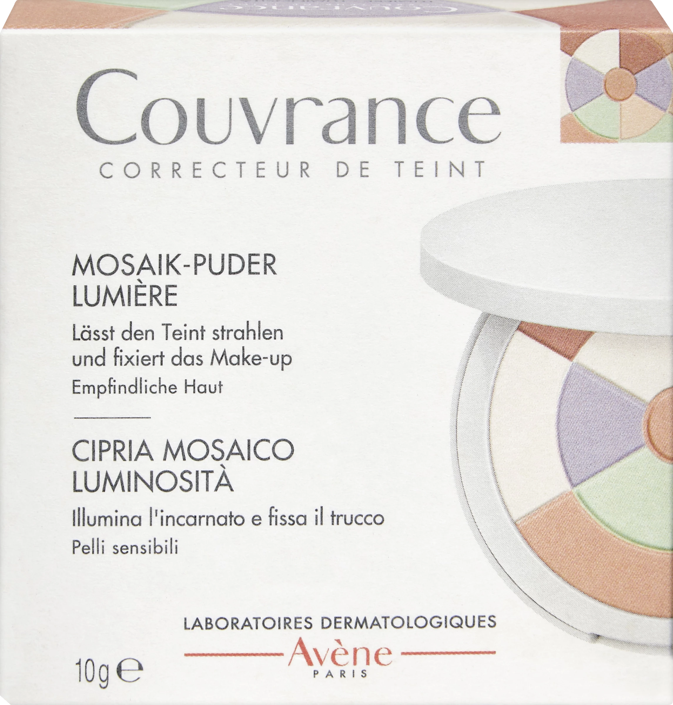 Avène Couvrance Mosaik-Puder Lumière 1 Avène Couvrance Mosaik-Puder Lumière