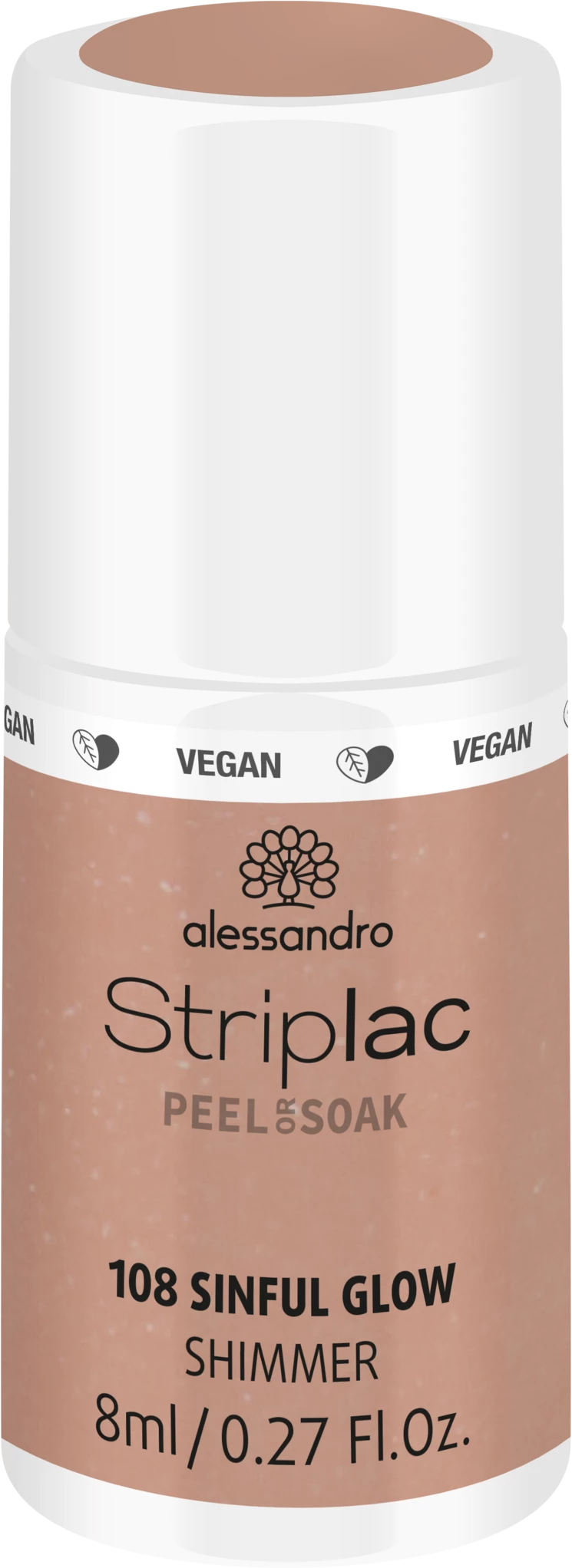 Alessandro STRIPLAC PEEL OR SOAK SINFUL GLOW -VEGAN 1 Alessandro STRIPLAC PEEL OR SOAK SINFUL GLOW -VEGAN