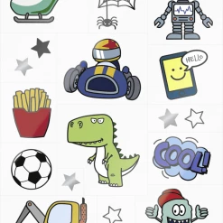 MINICO Temporäre Tattoos SET 02 12 MINICO Temporäre Tattoos SET 02 -Augenbrauen Verkäufe MAM 8401846 SHOP IMAGE 1.4