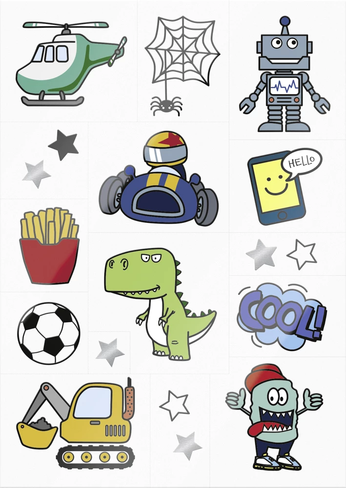 MINICO Temporäre Tattoos SET 02 4 MINICO Temporäre Tattoos SET 02 – Bild 4