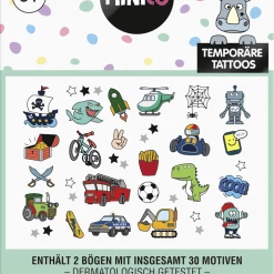 MINICO Temporäre Tattoos SET 02