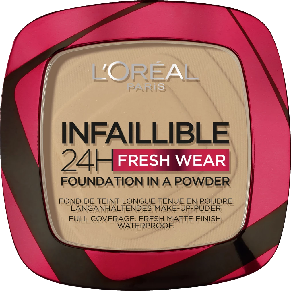 L’Oréal Paris Infaillible 24H Fresh Wear Make-Up-Puder 300 Amber 1 L’Oréal Paris Infaillible 24H Fresh Wear Make-Up-Puder 300 Amber
