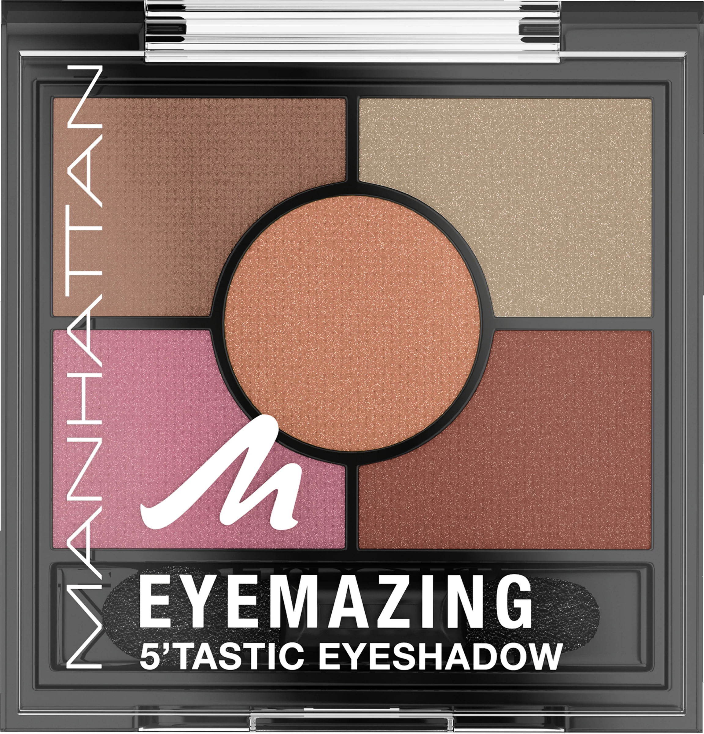 Manhattan Eyemazing 5'Tastic Eyeshadow 004 Burgandy Pink 1 Manhattan Eyemazing 5'Tastic Eyeshadow 004 Burgandy Pink