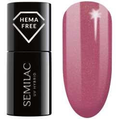 377 UV Nagellack Hybrid Semilac Shimmer Stone Ruby