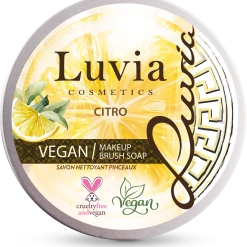 Luvia Cosmetics Pinselseife Zitrone